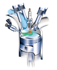 Direct Injection tuning stratified combustion